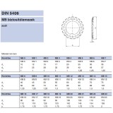 BIZTOSÍTÓLEMEZ M25*1.5 MB5 DIN 5406 NAT. TENGELYANYÁHOZ IMPORT BIZTOSÍTÓ ELEMEK