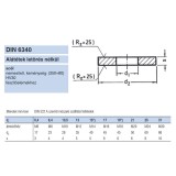 FAKÖTÉSŰ ALÁTÉT M12 ERŐSÍTETT DIN 6340/NAT.-EXTRA VASTAG IMPORT ALÁTÉTEK