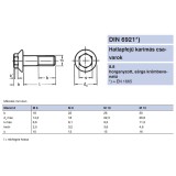 HLF CSAVAR ALÁTÉTES M10*60 DIN 6921-8.8 SHG. SIMA RM IMPORT METRIKUS CSAVAROK