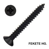 FAFORGÁCSLAPCSAVAR SF D4.5*40 DIN 7505 FEKETE HG. KH PZ TM IMPORT EGYEDI FAFORGÁCSLAP CSAVAR