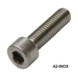 BK HENGERESFEJŰ M3*12 DIN 912 A2 INOX IMPORT METRIKUS CSAVAROK