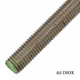 MENETESSZÁL M02,5*1000mm DIN 975-976 A2 INOX  SPECIÁLIS KÖTŐELEMEK