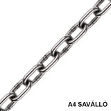 FOLYÓLÁNC D2.0 RÖVIDSZEMŰ DIN 766 A4 (08*12) INOX IMPORT