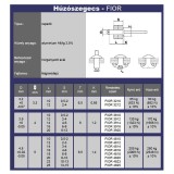 HÚZÓSZEGECS REPEDŐ 4.8*25 ALU-ACÉL DSU FIOR POPSZEGECS-HÚZÓSZEGECS