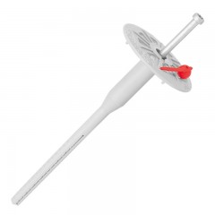 FISCHER 03832 UTOLSÓ DARABOK SZIGETELÉSTARTÓ D8*245 MŰAG. FÉM ÉKKEL TERMOZ  