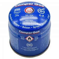 GÁZPATRON KEMPING 190GR PROPANE/BUTAN PROVIDUS-OXITURBO TARTOZÉKOK