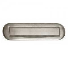 LEVÉLBEDOBÓ A/4 INOX OVÁLIS 265mm*43mm VÍZORRAL MAESTRO 8141 