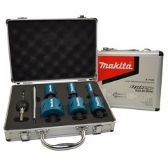 MAKITA B-11972 LYUKFŰRÉSZ KLT 6DB-OS HSS-BIM. 16,20,25,32,40,51,  PÁNTOK