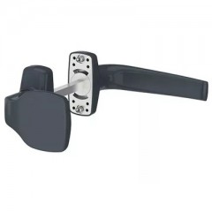 MERKURY GOMB-KILINCSGARNITÚRA ROZETTÁS CILINDERES ANTRACIT IMPORT AJTÓKILINCS GARNITÚRA BELTÉRI