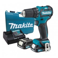 MAKITA DF332DSAE AKKUS FÚRÓ-CSAVAROZÓ 10,8V 2DB 2,0Ah AKKUVAL 35/21Nm  FÚRÓ-CSAVAROZÓ