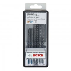 BOSCH 2607010531 DEKOPÍR FŰRÉSZLAP KÉSZLET 6DB T 123X, T 234X, T 345XF,  PÁNTOK