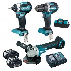 MAKITA DLX3125TX1 GÉP KLT.DDF484Z,DGA506,DTD153  