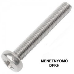 MENETNYOMÓ CSAVAR DFKH M04*06 DIN 7500C HG. UTOLSÓ DARABOK IMPORT 