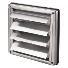 SZELLŐZŐZSALU FÉM ROZSDAMENTES D100*100mm VENTS MVM 100 VJN PÁNTOK