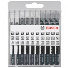 BOSCH 2607010629 DEKOPÍR FŰRÉSZLAP KÉSZLET 10DB-os FÁHOZ X-PRO  