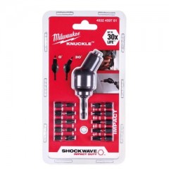 SAROKBEHAJTÓ ADAPTER+10BIT WB KNUCKLE SZÖGHAJTÁSSAL MILWAUKEE 4932459781 PÁNTOK