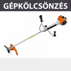 KÖLCSÖNZÉS FŰKASZA BENZINMOT. STIHL FS410C KAUCIÓ 150.000 FT KÖLCSÖNZÉS F410C/L KERTÉSZET