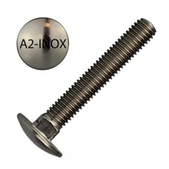 KAPUPÁNTCSAVAR M08*070 DIN 603-A2 INOX  PÁNTOK