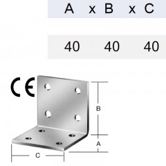 SAROKVAS STANDARD HG. 040*040*040/2.0-2,5 VORMANN 70904 PÁNTOK