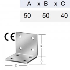 SAROKVAS STANDARD HG. 050*050*040/2.0 VORMANN 70905 PÁNTOK