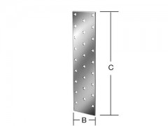 ÖSSZEKÖTŐLEMEZ STANDARD HG. 040*160/2.0 VORMANN 71041 PÁNTOK