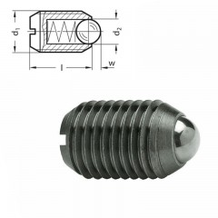 HERNYÓCSAVAR GOLYÓS EH M12*22 NAT. IMPORT 