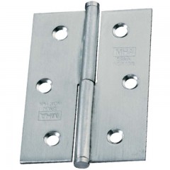 AJTÓPÁNT 80*60mm INOX SZÖGLETES SIMA JOBB MHA 277 DCHA AJTÓVASALAT