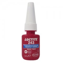 CSAVAR RÖGZÍTŐ 5ML KÖZEPES SZILÁRDSÁGÚ LOCTITE 243/5 PÁNTOK