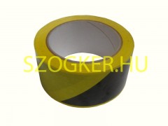 JELÖLŐSZALAG SÁRGA-FEKETE 200M 70mm SZÉLES NEM ÖNTAPADÓS COVERGUARD G576GNCSPED/P 