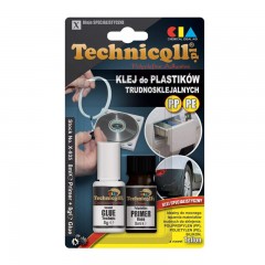 RAGASZTÓ ALAPOZÓVAL 2*8ML PE,PP,TEFLON,SZILIKON,FÉM,ÜVEG TECHNICOLL X-935 PÁNTOK