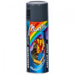 ACÉLSZÜRKE AKRIL FESTÉK SPRAY 400ML RAL 7011 MAESTRO 091989 SZERELÉSI, KARBANTARTÁSI ANYAG