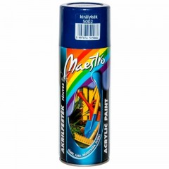 KIRÁLYKÉK AKRIL FESTÉK SPRAY 400ML MAESTRO 4150207 SZERELÉSI, KARBANTARTÁSI ANYAG