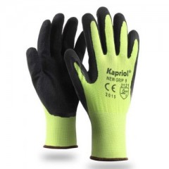 KAPRIOL 28036 VÉDŐKESZTYŰ SÁRGA-FEKETE 9-ES NEW GRIP  PÁNTOK