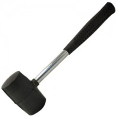 GUMIKALAPÁCS 0.25kg NYELEZETT FÉM NYÉLLEL IMPORT KALAPÁCS