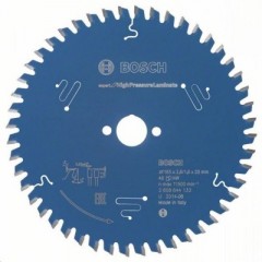 BOSCH 2608644133 KÖRFŰRÉSZTÁRCSA D165*20/48F. MŰGYANTÁS LEMEZ  PÁNTOK