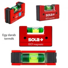 SOLA 01621101 VÍZMÉRTÉK MINI MÁGNESES GO! MAGNETIC  MÉRŐESZKÖZÖK