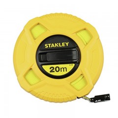 STANLEY 034296 MÉRŐSZALAG 20M SÁRGA-FEKETE ÜVEGSZÁLAS  