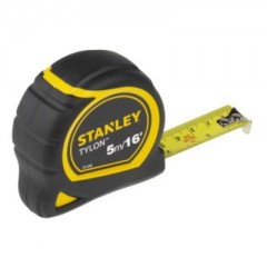 STANLEY 130696 MÉRŐSZALAG05M/19mmGUMIBURKOLAT TYLON, mm/COL  PÁNTOK