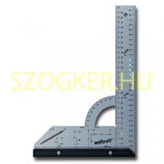 WOLFCRAFT 5206000 SZÖGVONALZÓ 280/500mm UNIVERZÁLIS  PÁNTOK