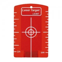 GEO FENNEL 290500 MÁGNESES CÉLTÁBLA VÖRÖS LASER TARGET LS307  PÁNTOK