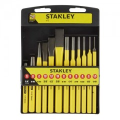 STANLEY 418299 KIÜTŐ-VÉSŐ-PONTOZÓ KÉSZLET 12db-os (1,5-8)  PÁNTOK