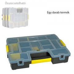 STANLEY 197483 SZORTIMENTER 375*292*67mm 14 RÉSZES CSAVARTÁROLÓ  MŰHELYFELSZERELÉS