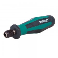 WOLFCRAFT 1240000 KÉZI BEHAJTÓSZÁR 138mm 1/4col TARTÓGYŰRŰS BEF. ZÖLD-FEKETE  