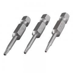 WOLFCRAFT 1262000 BEHAJTÓHEGY KÉSZLET 3DB-OS /LYUKAS TORX 25,27,30, 50mm/  PÁNTOK