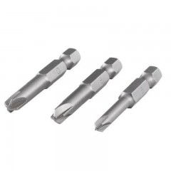 WOLFCRAFT 1267000 BEHAJTÓHEGY KÉSZLET 3DB-OS /TORX 6,8,10 - 50mm  BIT ÉS BEHAJTÓ HEGYEK