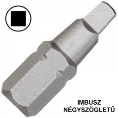 BEHAJTÓHEGY 01*25mm NÉGYSZÖGLETŰ-IMBUSZ 1/4col WERA 868/1Z 