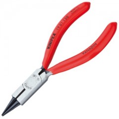 KEREKCSŐRŰFOGÓ 130mm ÉKSZERÉSZ FOGÓ, PVC NYÉL KNIPEX 1901130 