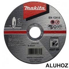 MAKITA B-45331 VÁGÓKORONG ALUHOZ D125*1.0ALU 22LYUK A60T-BF T41 LAPOS  PÁNTOK