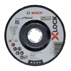 BOSCH 2608619259 TISZTÍTÓKORONG FÉMHEZ D125*6.0 XLOCK GYORSBEFOGÁS A30T BF  PÁNTOK