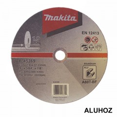 MAKITA B-45369 VÁGÓKORONG ALUHOZ D230*1.9 22LYUK A60T T41 LAPOS  